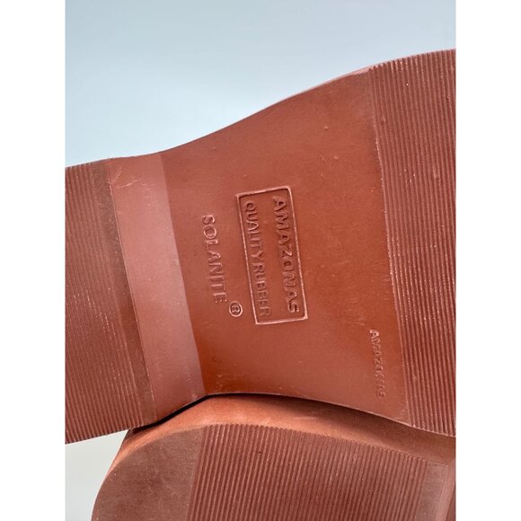 Alan Payne Buck II 10.5M Mens Suede Lace-Up Dress Shoes In Beige Made In Brazil - Picture 11 of 11